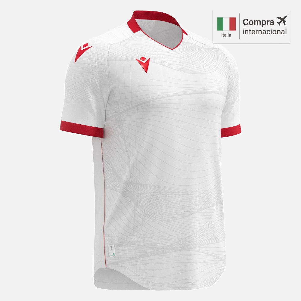 Wyvern Eco Camiseta - White/Red